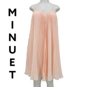 NWT Minuet Mini Draped Dress Size Small